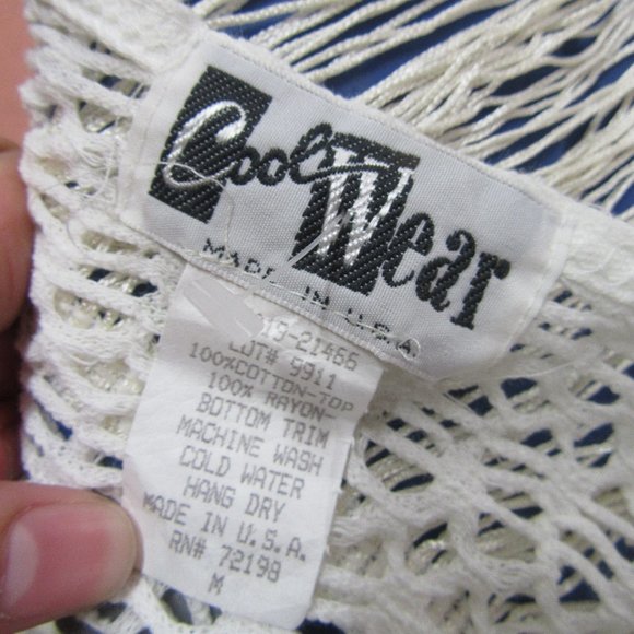 White Fringe Cool Wear Cover Up - Picture 10 of 10